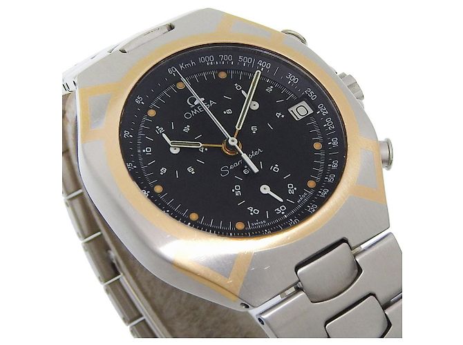 Omega Seamaster Polaris Day-Date Quartz Stainless Steel 39 - vista 5