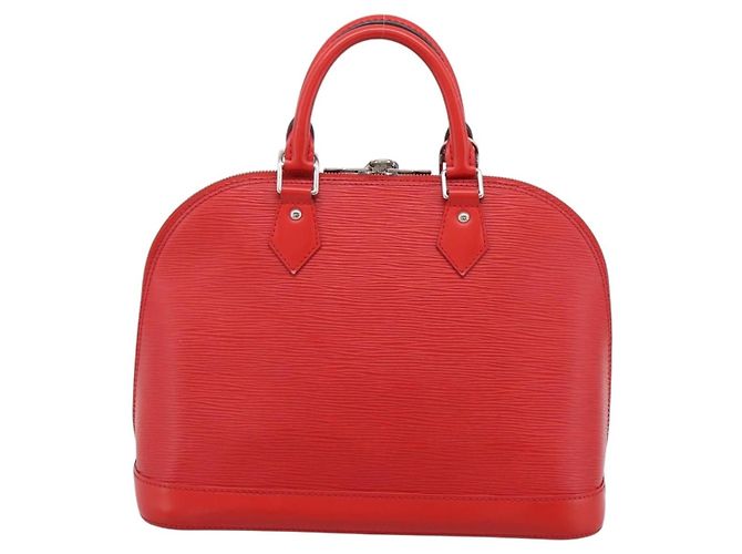 Louis Vuitton Alma Epi PM Rosso - vista 2