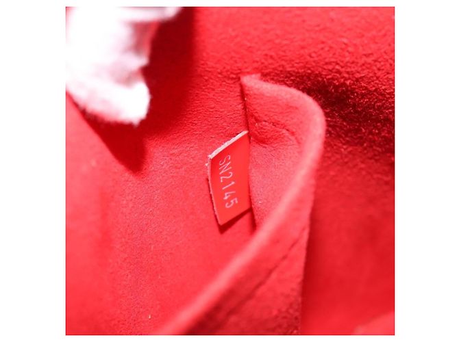 Louis Vuitton Alma Epi PM Rosso - vista 6