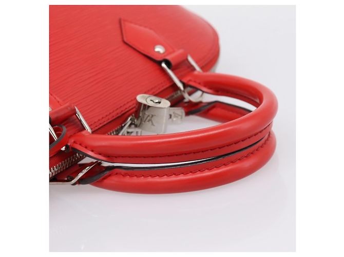 Louis Vuitton Alma Epi PM Rosso - vista 7
