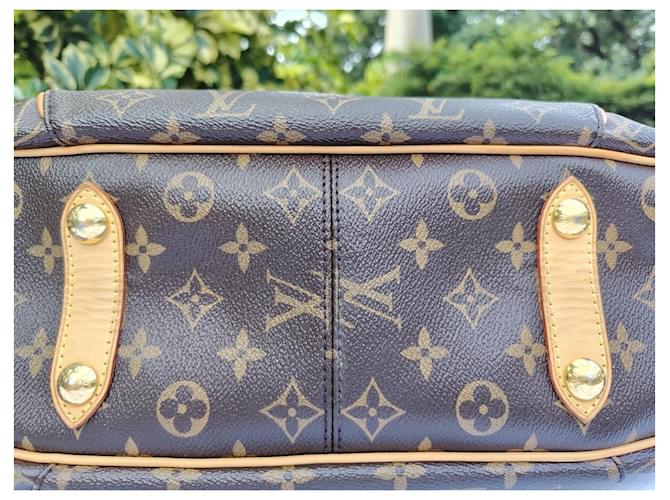 Borsa a tracolla Louis Vuitton Galliera PM Monogram Canvas Marrone Monogramma - vista 12