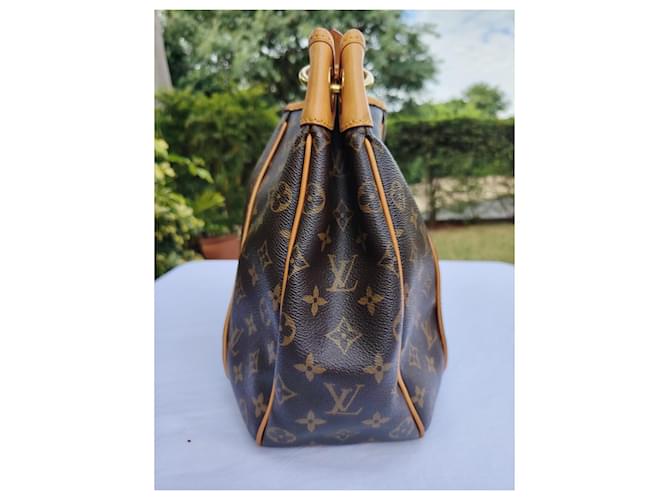 Borsa a tracolla Louis Vuitton Galliera PM Monogram Canvas Marrone Monogramma - vista 9