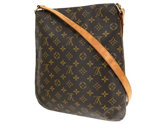 Louis Vuitton Musette Salsa Monogram Canvas GM Castaño - vista 2