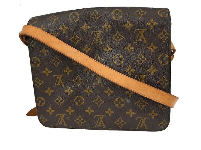 Louis Vuitton Cartouchiere Monogram GM Marrone - vista 2