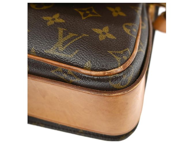 Louis Vuitton Cartouchiere Monogram GM Marrone - vista 7