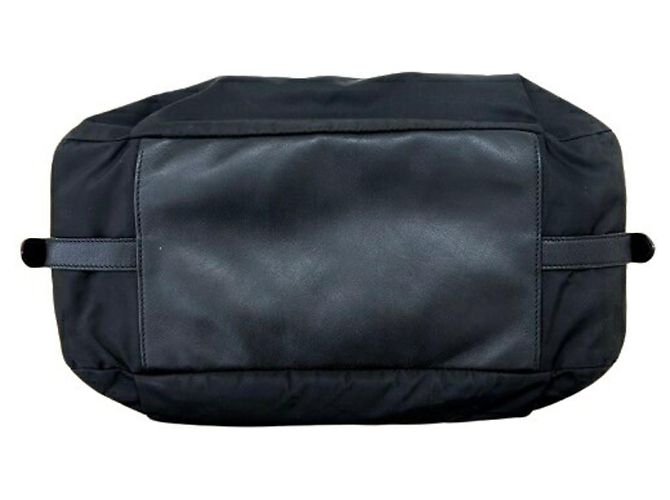 Borsa a mano Prada BR4261 in nylon nera Nero - vista 5