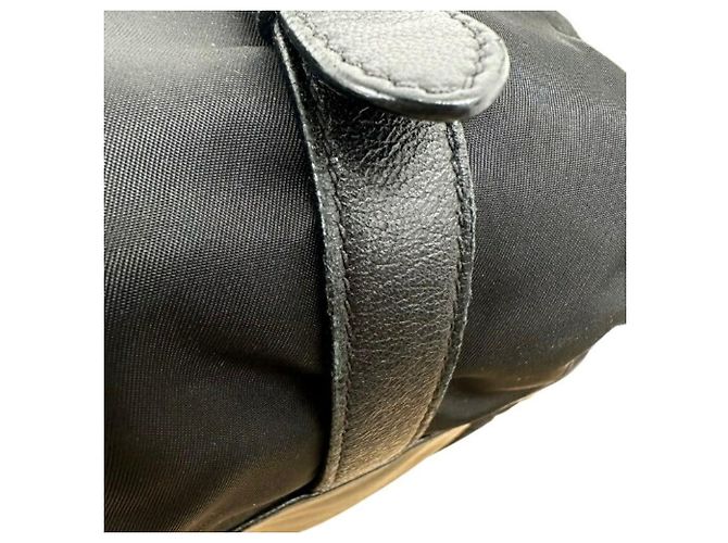 Borsa a mano Prada BR4261 in nylon nera Nero - vista 9