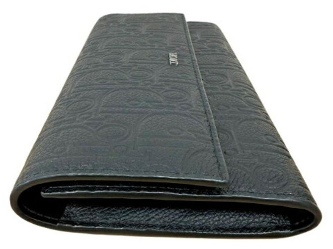 Christian Dior Portafoglio a lunga patta Dior Homme Gravity Nero - vista 4