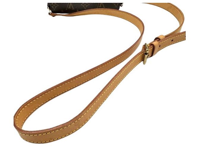 Louis Vuitton Monogram Musette Schultertasche Braun - Ansicht 15
