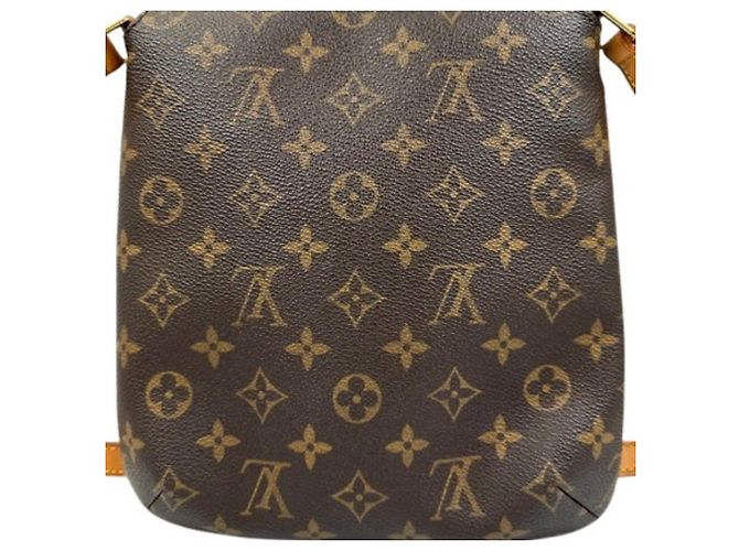 Louis Vuitton Monogram Musette Schultertasche Braun - Ansicht 3
