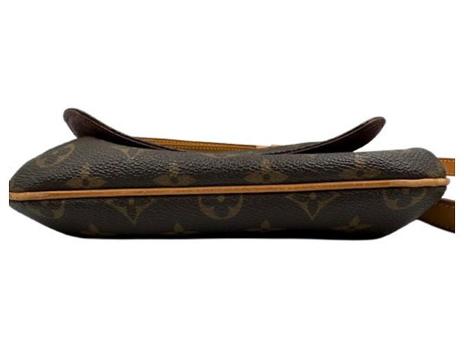Louis Vuitton Monogram Musette Schultertasche Braun - Ansicht 4