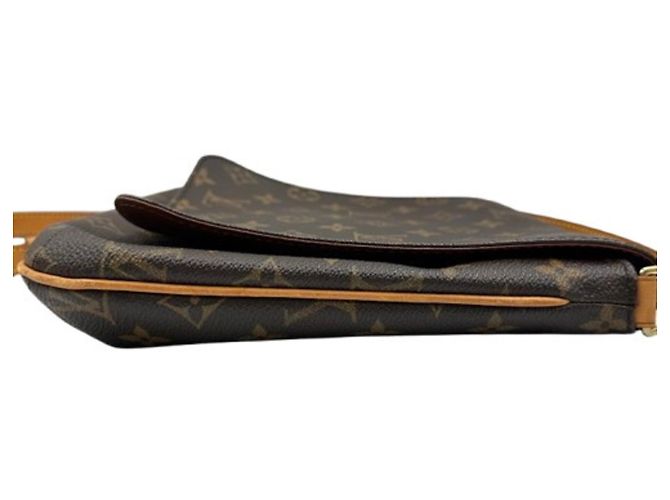 Louis Vuitton Monogram Musette Schultertasche Braun - Ansicht 7