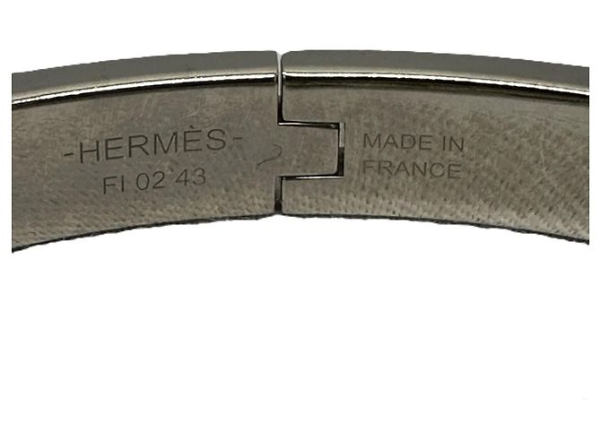 Hermès Bracciale Rigido Hermes Mini Click Chaine d'Ancre - vista 8