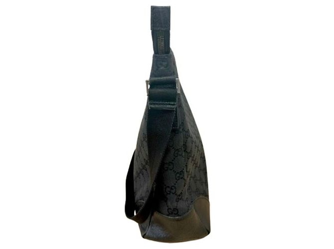 Borsa a tracolla Gucci GG Canvas Nero - vista 4