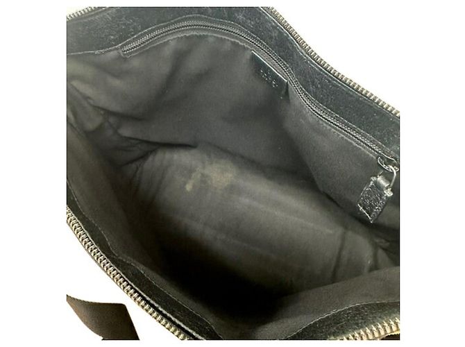Borsa a tracolla Gucci GG Canvas Nero - vista 7