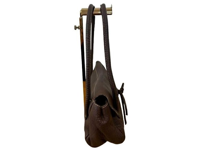 Borsa a tracolla Miu Miu Witch Marrone - vista 3