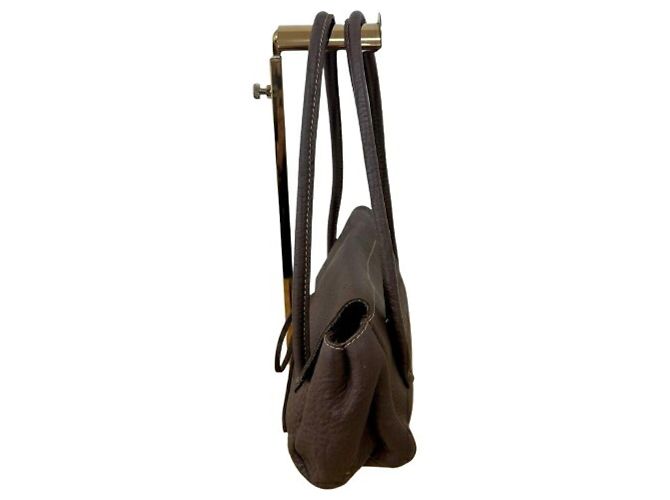 Borsa a tracolla Miu Miu Witch Marrone - vista 4