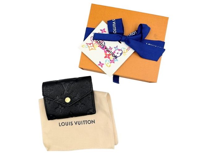 Cartera Tri-Fold Louis Vuitton Monogram Empreinte Negro - vista 11