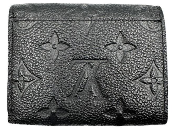 Cartera Tri-Fold Louis Vuitton Monogram Empreinte Negro - vista 2