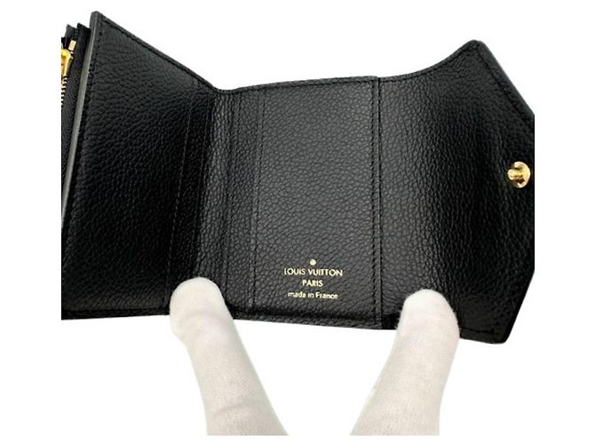 Cartera Tri-Fold Louis Vuitton Monogram Empreinte Negro - vista 7