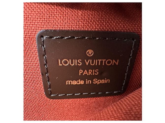 Borsa a tracolla Louis Vuitton Damier Geronimos Marrone - vista 8