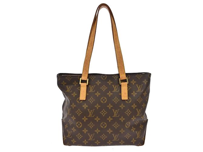 Louis Vuitton Cabas Piano Damier Ebene Marrone - vista 2
