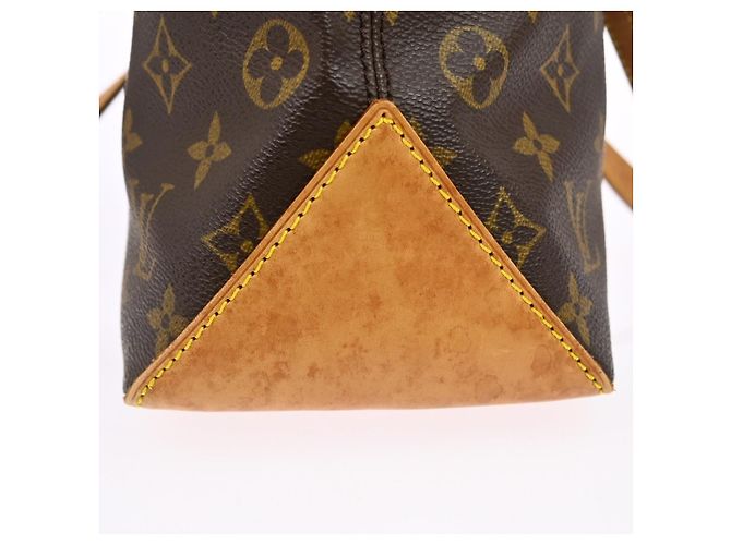 Louis Vuitton Cabas Piano Damier Ebene Marrone - vista 3