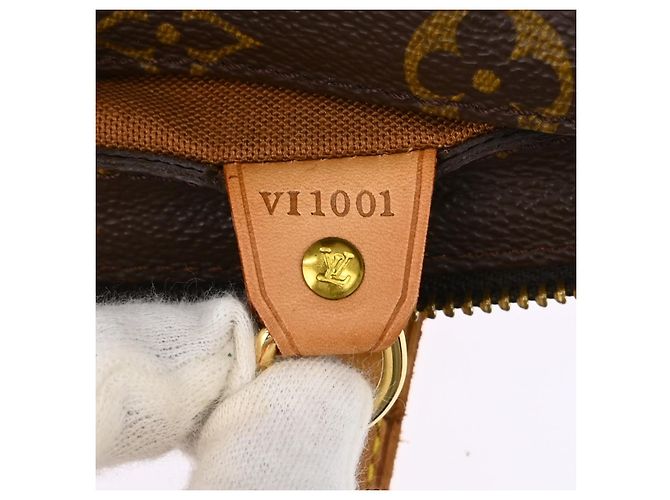 Louis Vuitton Cabas Piano Damier Ebene Marrone - vista 7