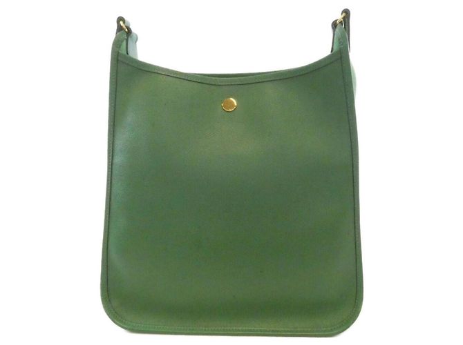 Hermès Borsa a tracolla Hermes Vespa PM Verde - vista 2