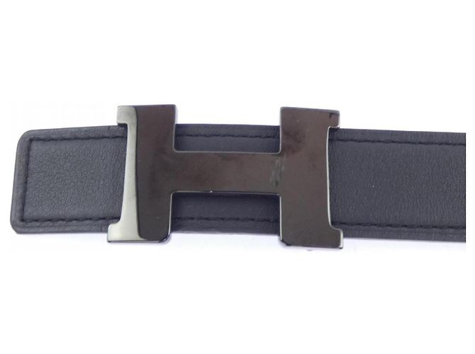 Hermès Cintura reversibile Hermes Mini Constance 24mm Marrone Nero - vista 2