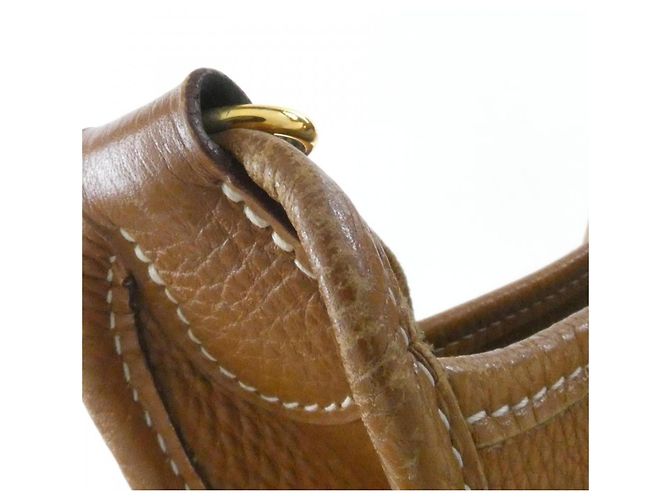 Hermès Borsa a tracolla Hermes Vespa PM D'oro - vista 5