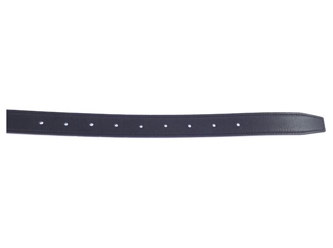 Hermès Cinturón reversible Hermes Mini Constance 24mm Castaño Negro - vista 4