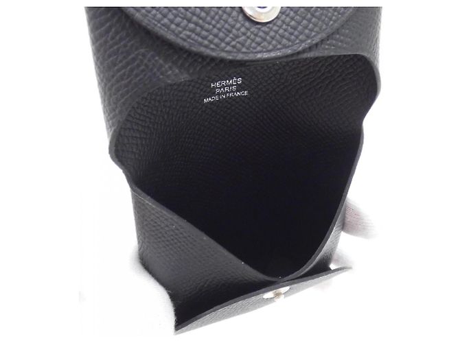 Hermès Hermes Bastia Coin Purse Black - view 4