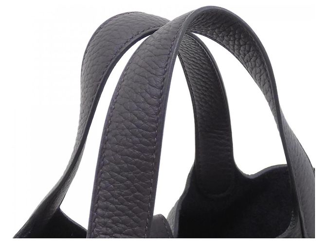 Hermès Hermes Picotin Lock PM Handtasche Lila - Ansicht 5