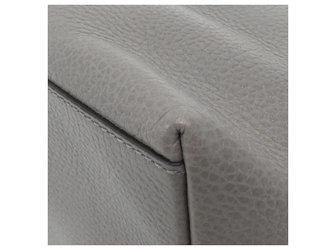 Borsa a mano Gucci in pelle grigia Marrone - vista 3