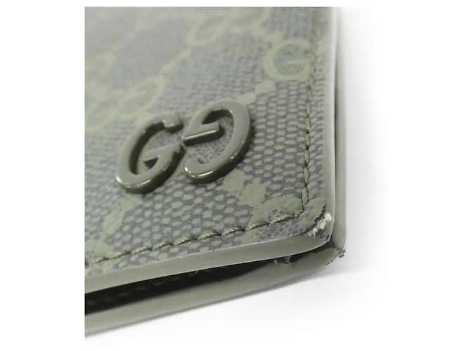Gucci Green GG Supreme Langbeutel Grün - Ansicht 4