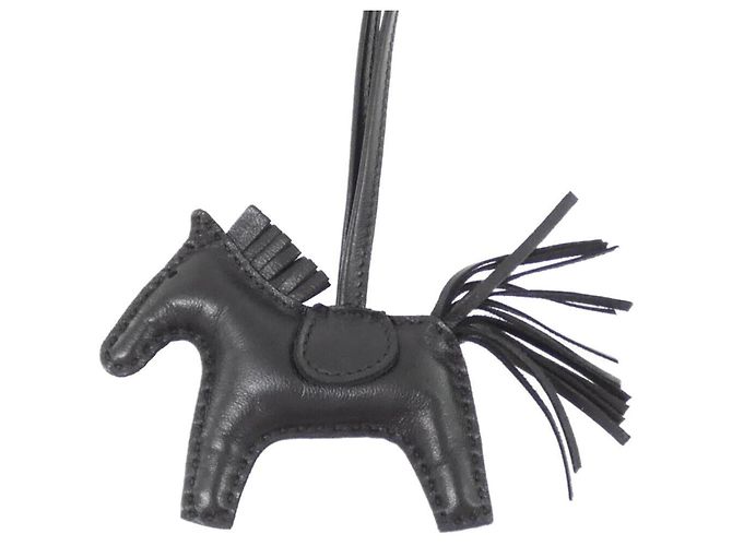Hermès Hermes Rodeo Accessory Bag Charm PM Schwarz - Ansicht 2