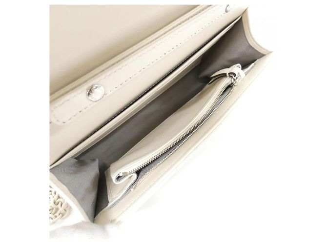 Gucci GG Marmont 858924 AAF9K Wallet Chain Bianco - vista 7