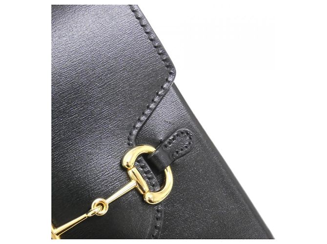 Borsa a tracolla Gucci Horsebit 1955 Nero - vista 4