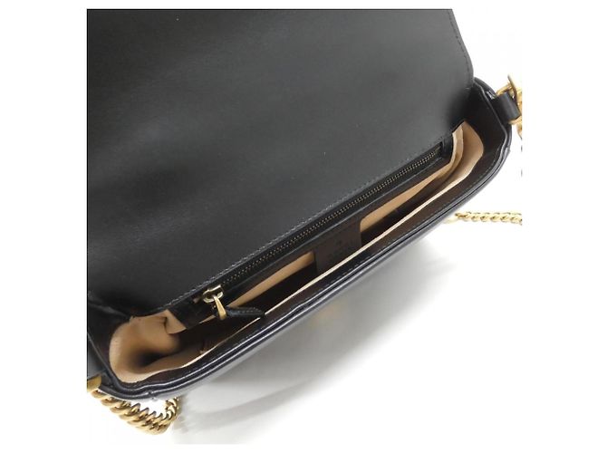 Borsa Gucci GG Marmont Nero - vista 8