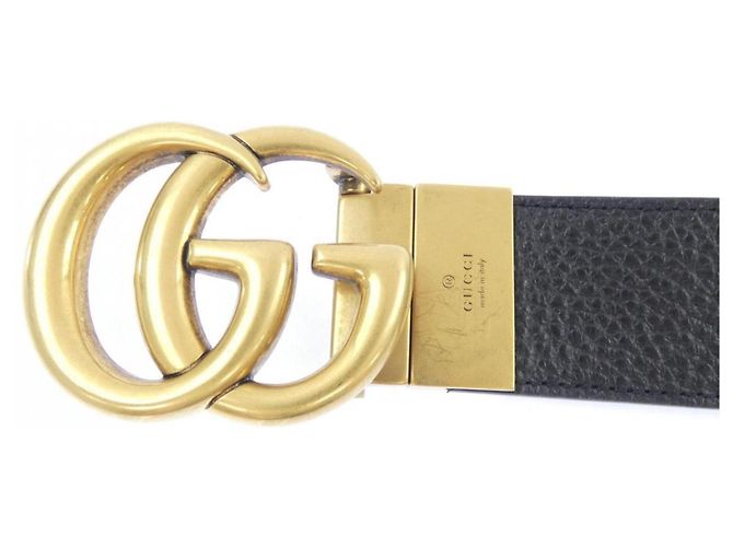 Cintura Gucci 627055 Standard Black Nero - vista 2
