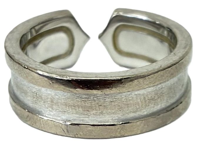 Cartier C2 Ring aus 18K Weißgold Silber - Ansicht 2