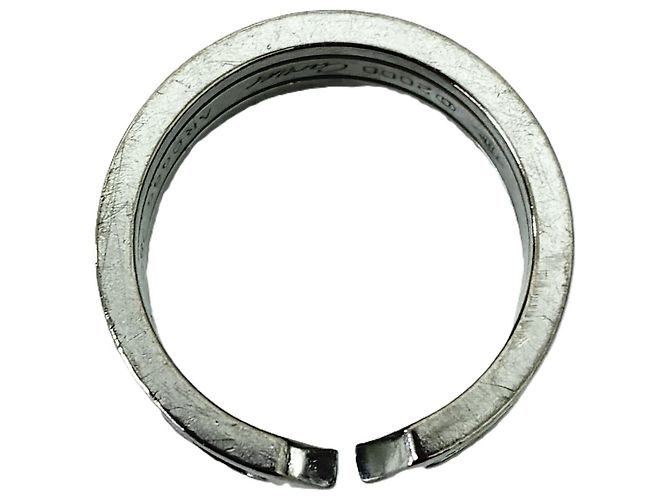 Cartier C2 Ring aus 18K Weißgold Silber - Ansicht 6