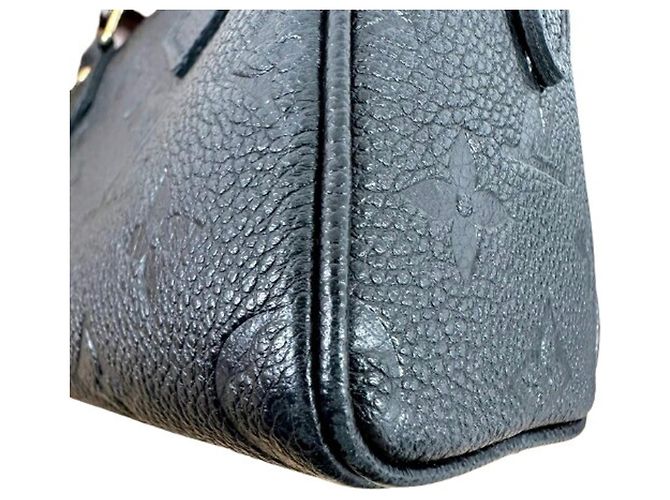 Borsa a tracolla Nano Speedy Monogram Empreinte Louis Vuitton Nero - vista 10