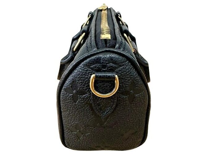Borsa a tracolla Nano Speedy Monogram Empreinte Louis Vuitton Nero - vista 4