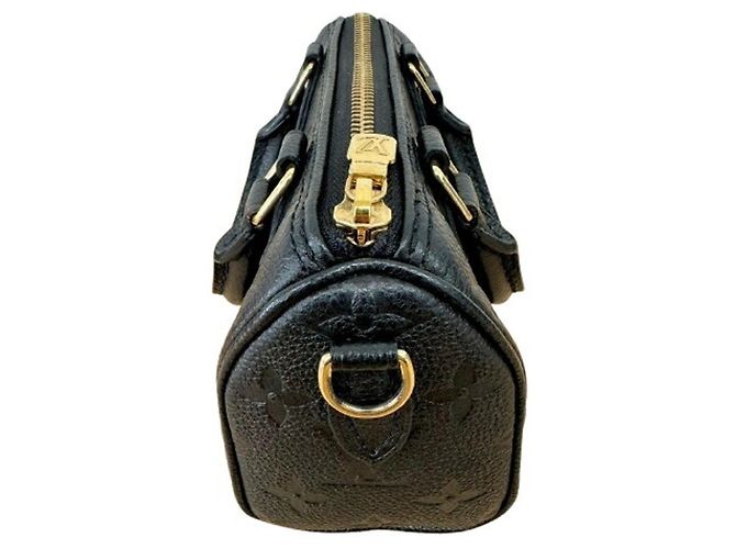 Borsa a tracolla Nano Speedy Monogram Empreinte Louis Vuitton Nero - vista 5