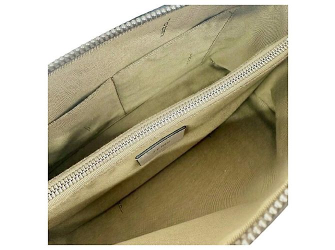 Borsa a tracolla in pelle Fendi By The Way Grigio - vista 8