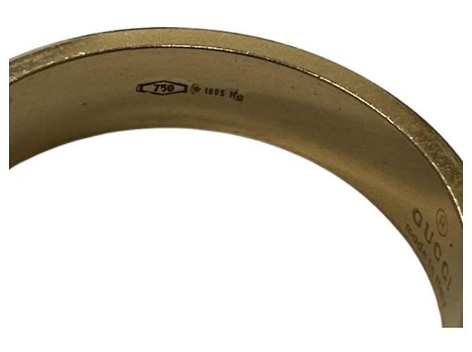 Anello Gucci Icon Band in Oro Giallo 18K - vista 9
