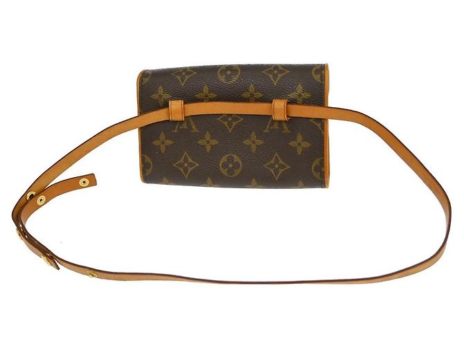 Louis Vuitton Florentine Canvas Medium Marrone - vista 2