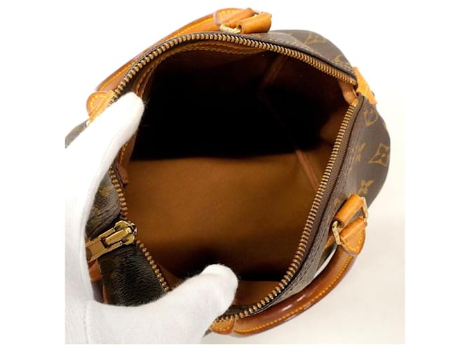 Louis Vuitton Monogram Speedy 25 Handtasche Braun - Ansicht 4